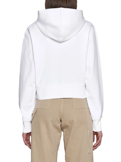 Shop Palm Angels Sweaters In Off White Light Grey