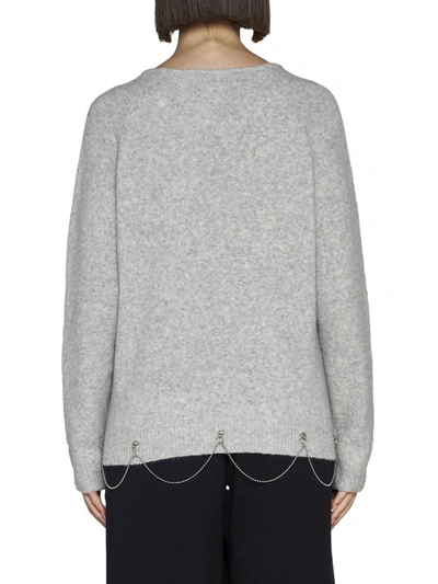 Shop Random Identities Sweaters In Grey