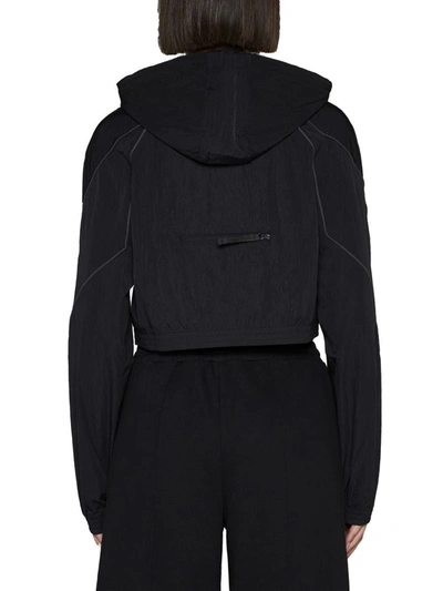 Reebok Long-sleeved Casual Jacket In Black