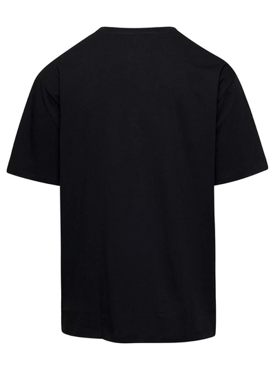 Shop Balmain Retro  Flock T-shirt-straight Fit In Black