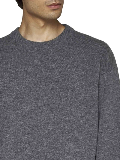 Shop Roberto Collina Sweaters In Grey