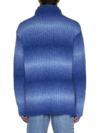 Shop Roberto Collina Sweaters In Blue