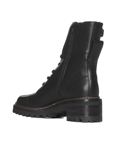 Shop See By Chloé Boots In Black