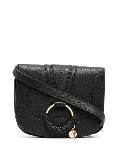 Shop See By Chloé Hana Leather Crossbody Bag In Black