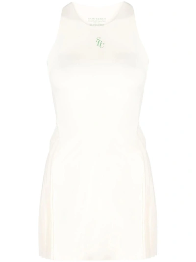 Shop Sporty And Rich Sporty & Rich Dress In Milk