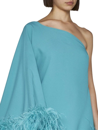 Shop Taller Marmo Dresses In Turquoise