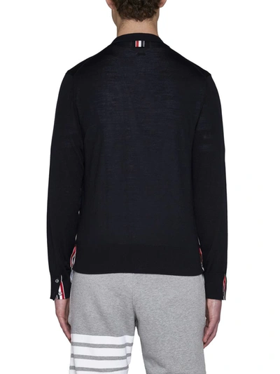 Shop Thom Browne Sweaters In Blue