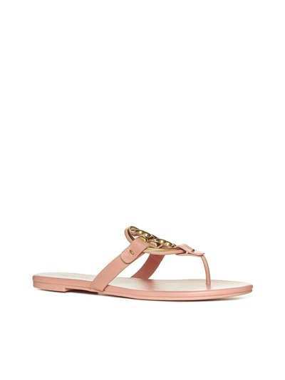 Shop Tory Burch Sandals In Sweet Tooth Gold