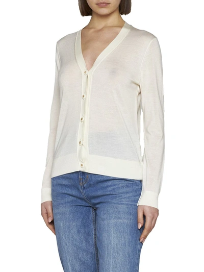Shop Tory Burch Sweaters In New Ivory