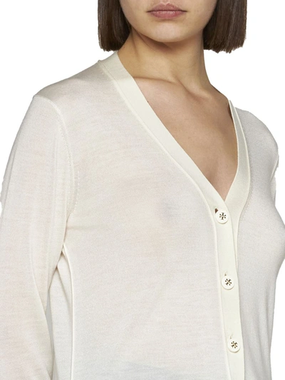 Shop Tory Burch Sweaters In New Ivory