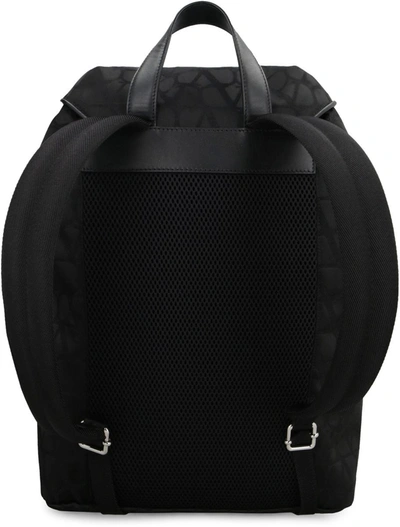 Shop Valentino Garavani - Nylon Backpack In Black