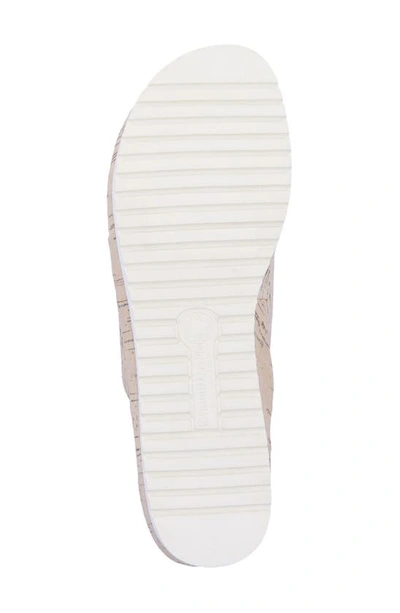 Shop L'amour Des Pieds Ahlina Platform Sandal In Whitewash