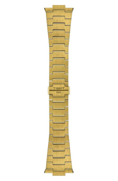 Shop Tissot Prx Digital Bracelet Watch, 40mm In Gold