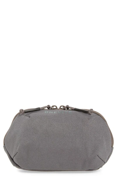 Shop Brevitē Brevite The Small Pouch In Charcoal