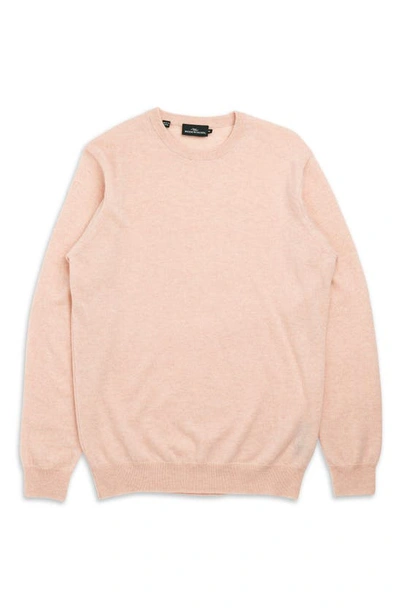 Shop Rodd & Gunn Queenstown Wool & Cashmere Sweater In Peach