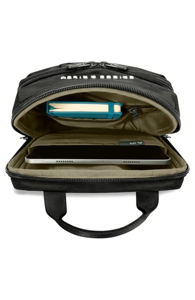 Briggs & Riley Hta Crossbody Bag In Black