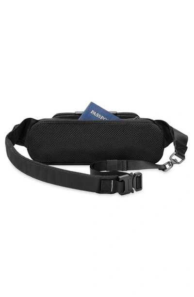 Shop Briggs & Riley Hta Sling Belt Bag In Black