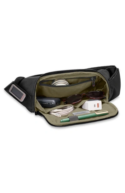 Briggs & Riley Hta Sling Bag In Black