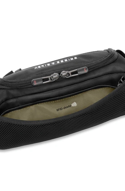 Briggs & Riley Hta Sling Bag In Black