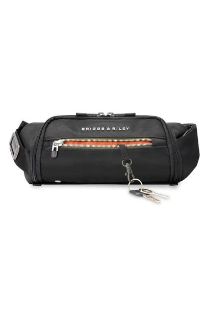 Briggs & Riley Hta Sling Bag In Black