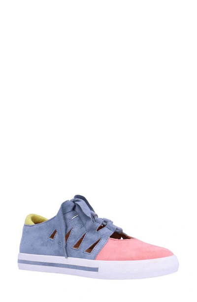 Shop L'amour Des Pieds Kanav Sneaker In Blue/ Pink/ Yellow