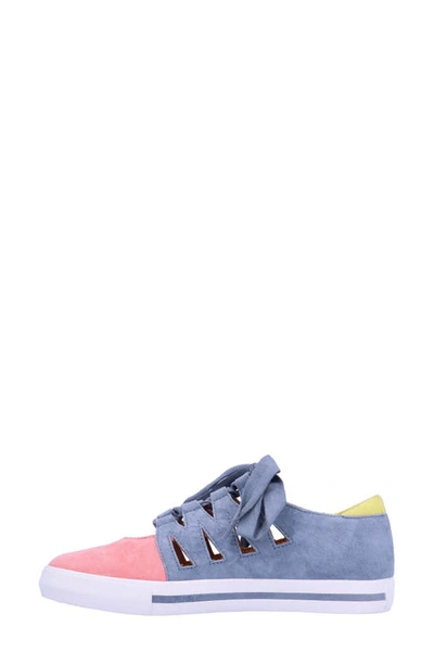 Shop L'amour Des Pieds Kanav Sneaker In Blue/ Pink/ Yellow