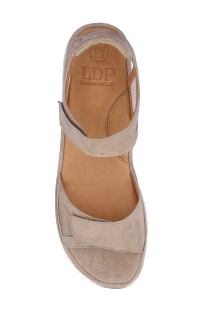 Shop L'amour Des Pieds Arna Sandal In Taupe