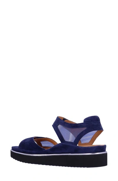 Shop L'amour Des Pieds Arna Sandal In Navy