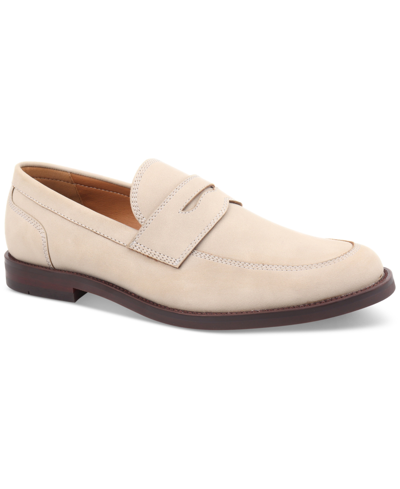 Shop Alfani Men's Tobias Slip-on Penny Loafers, Created For Macy's In Sand