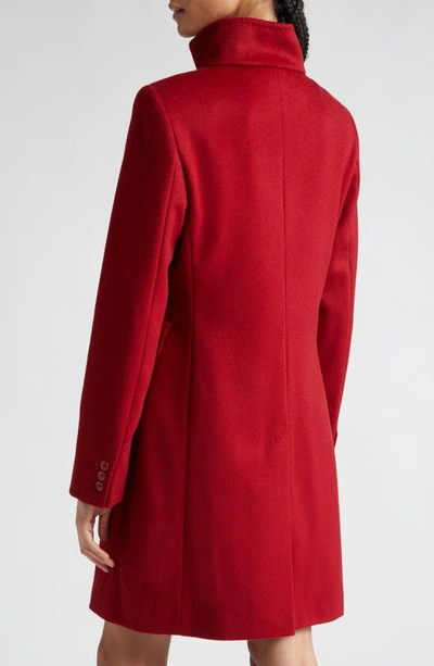 Max Mara Agnese Virgin Wool Coat In Red | ModeSens