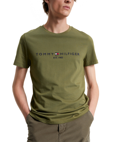 Tommy hilfiger hot sale t shirt green