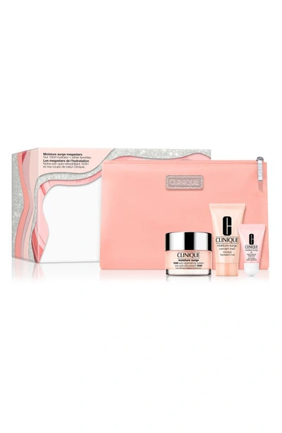 Shop Clinique Moisture Surge Megastars Hydrating Skin Care Set (limited Edition) $77 Value