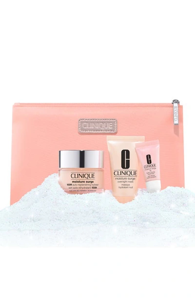 Shop Clinique Moisture Surge Megastars Hydrating Skin Care Set (limited Edition) $77 Value