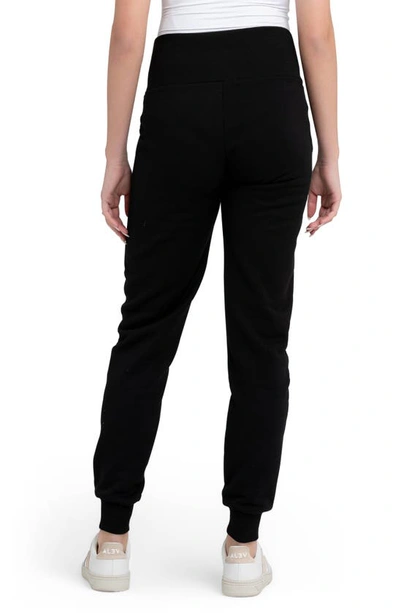 Shop Ripe Maternity Taylor Over The Bump Maternity Joggers In Black