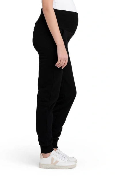 Ripe Maternity Taylor Over The Bump Maternity Joggers In Black