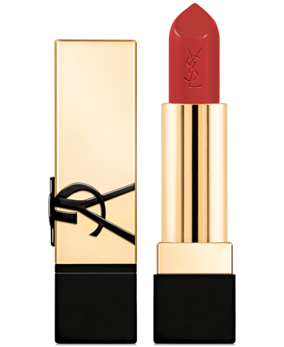 Shop Saint Laurent Rouge Pur Couture Satin Lipstick In N Nu Inattendu - Reddish Taupe