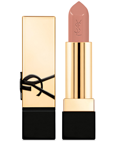 Shop Saint Laurent Rouge Pur Couture Satin Lipstick In N Beige Trench - Warm Nude