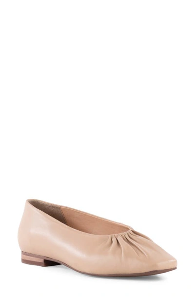 Shop Seychelles The Little Things Square Toe Ballet Flat In Vacchetta