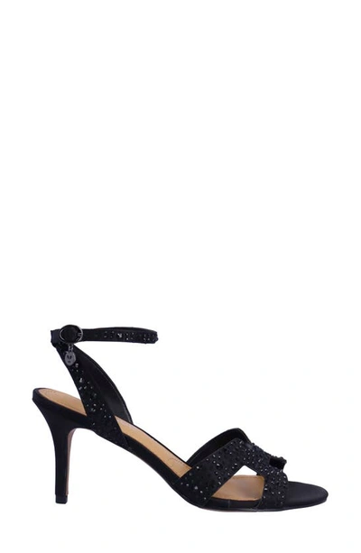 J. Reneé Sarlon Ankle Strap Sandal In Black