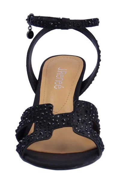 J. Reneé Sarlon Ankle Strap Sandal In Black
