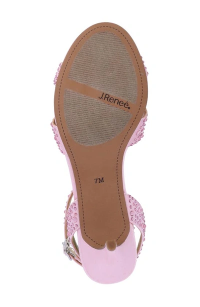 J. Reneé Sarlon Ankle Strap Sandal In Pastel