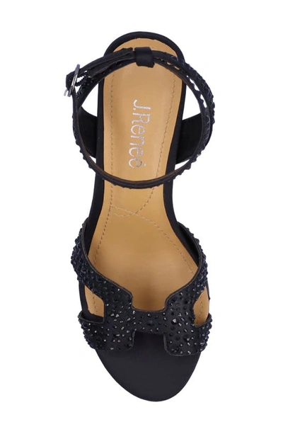 J. Reneé Sarlon Ankle Strap Sandal In Black