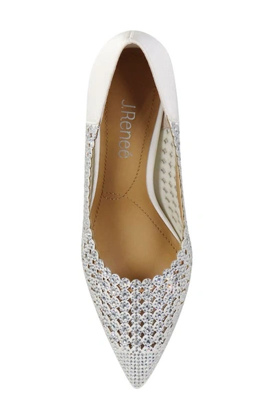 Shop J. Reneé Sesily Pointed Toe Pump In White