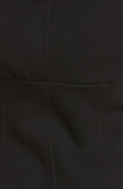 Maccapani Fleeced Cotton Sweatshirt With Floral Patterned Sleeves In Black