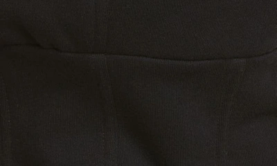 Maccapani Fleeced Cotton Sweatshirt With Floral Patterned Sleeves In Black