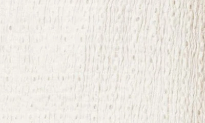 Edikted Women's Livia Lacey Cotton Scrunch Mini Dress In White
