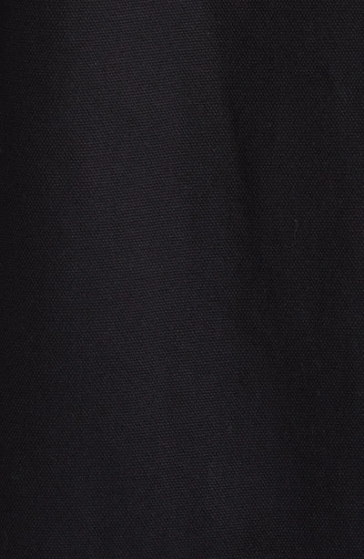 Shop Schott Cotton Canvas Jacket In Black