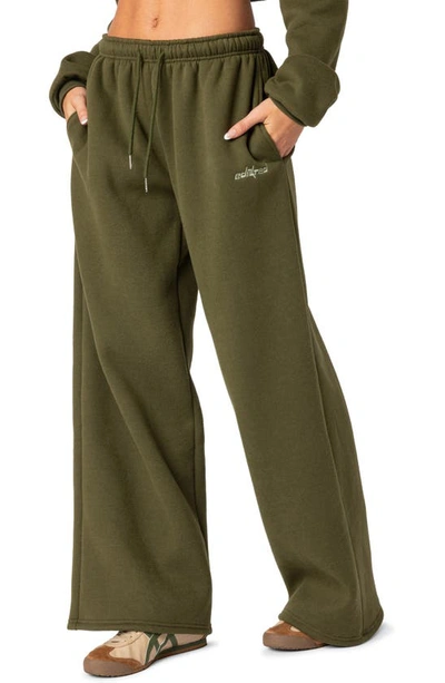 EDIKTED EDIKTED BREANNA WIDE LEG SWEATPANTS 