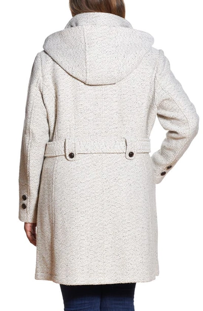Gallery Hooded Jacket In Oatmeal