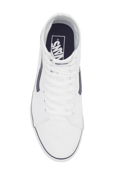 Shop Vans Sk8-hi Tapered Stackform Platform Sneaker In Navy True